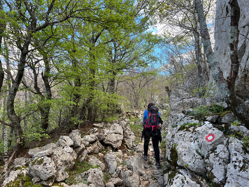 Mountaineering trails on Velebit and in Paklenica National Park (Starigrad, Croatia) - Bergsteigerwege auf dem Velebit und im Nationalpark Paklenica (Kroatien) - Planinarske staze na Velebitu photo