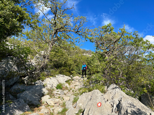 Mountaineering trails on Velebit and in Paklenica National Park (Starigrad, Croatia) - Bergsteigerwege auf dem Velebit und im Nationalpark Paklenica (Kroatien) - Planinarske staze na Velebitu photo