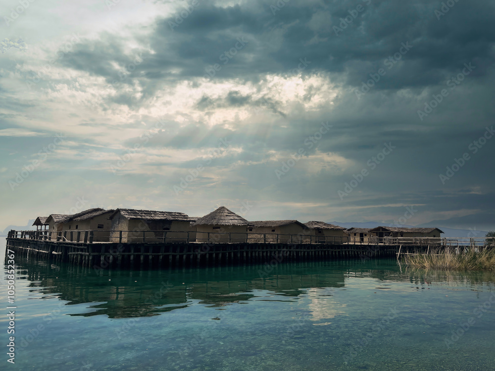 Obraz premium sunset over the sea