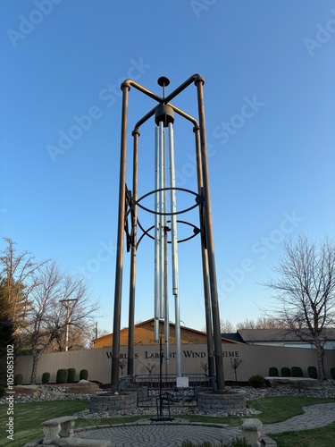 World's Largest Wind Chime in Casey, Illinois