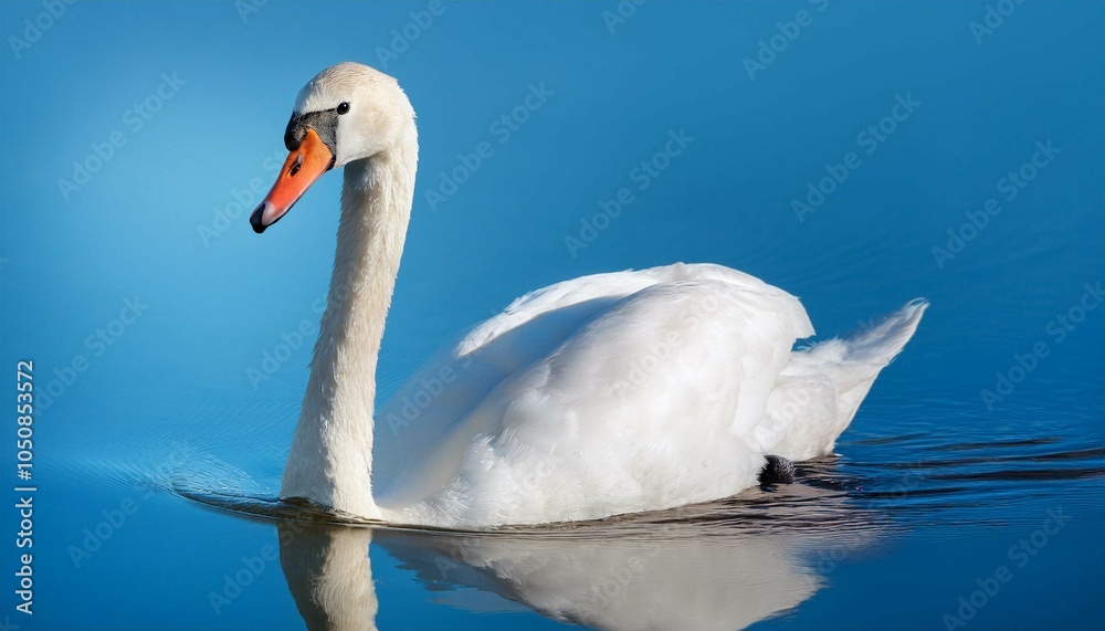 Fototapeta premium swan in the water