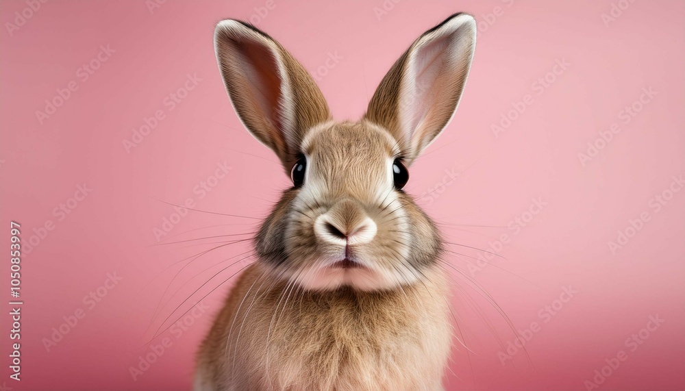 Obraz premium rabbit on a white background