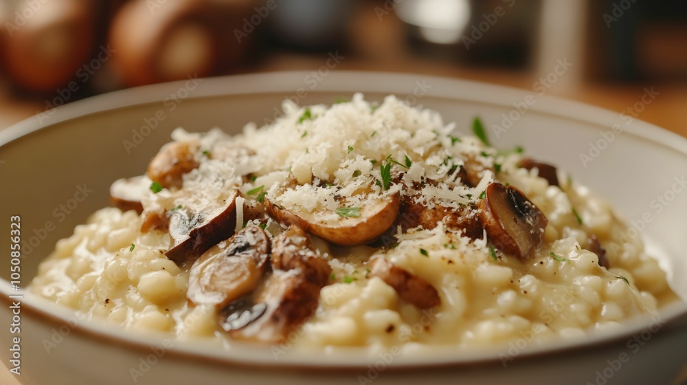 risotto, grzyby leśne, parmezan, niska przysłona, Canon EOS R5, rustykalne akcesoria, artystyczna kompozycja, domowe jedzenie, zdjęcie kulinarne, przyjemność wizualna, kuchnia włoska, kremowe risotto, risotto, grzyby leśne, parmezan, niska przysłona, Canon EOS R5, rustykalne akcesoria, artystyczna kompozycja, domowe jedzenie, zdjęcie kulinarne, przyjemność wizualna, kuchnia włoska, kremowe risotto,