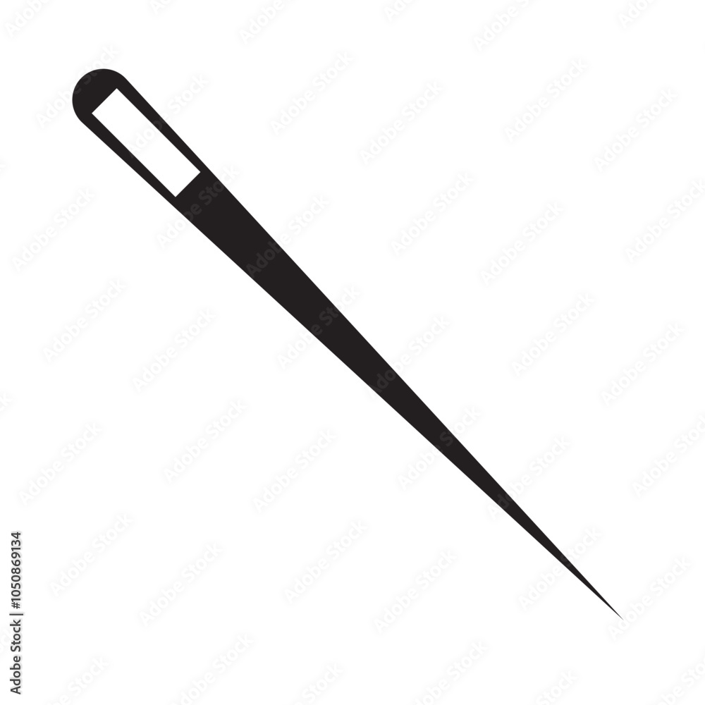 Needle icon. Sewing Needle icon. Thread needle icon on Flat style vector illustration. Needle icon. Sewing Needle icon. Thread needle icon on Flat style vector illustration.