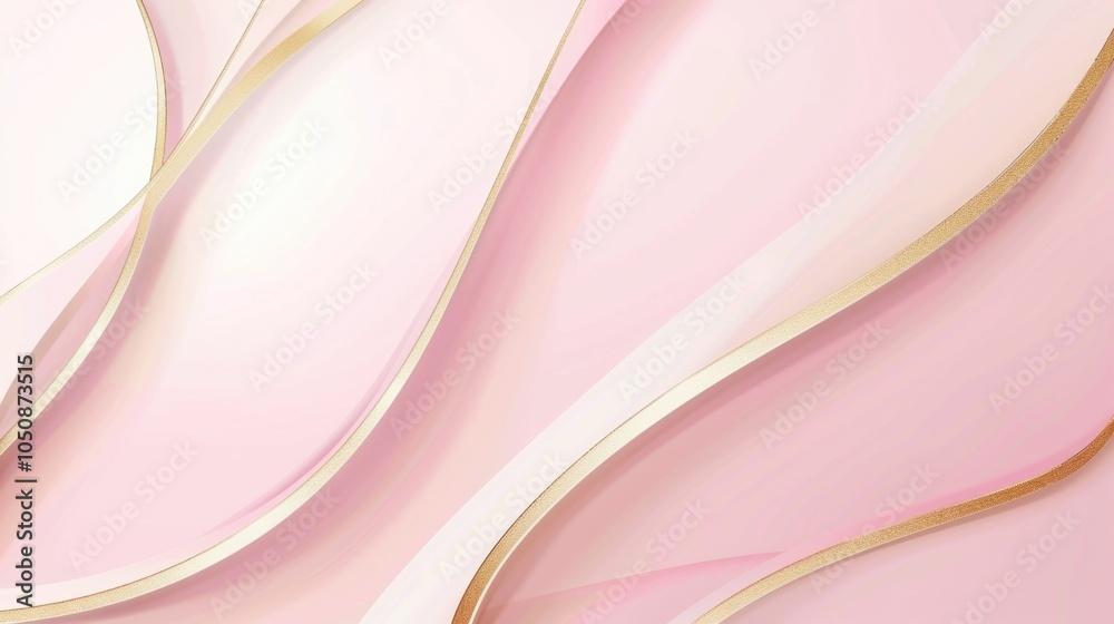 Abstract pink with shiny gold background Abstract pink with shiny gold background