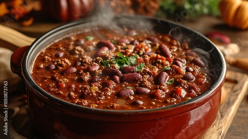 Traditional Texas chili 
