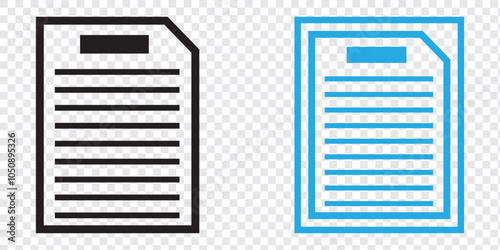 Newspaper icon. Newspaper icon vector on PNG background.