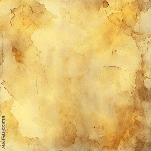 Wallpaper Mural Wrinkled vintage paper texture with sepia tones. Torontodigital.ca