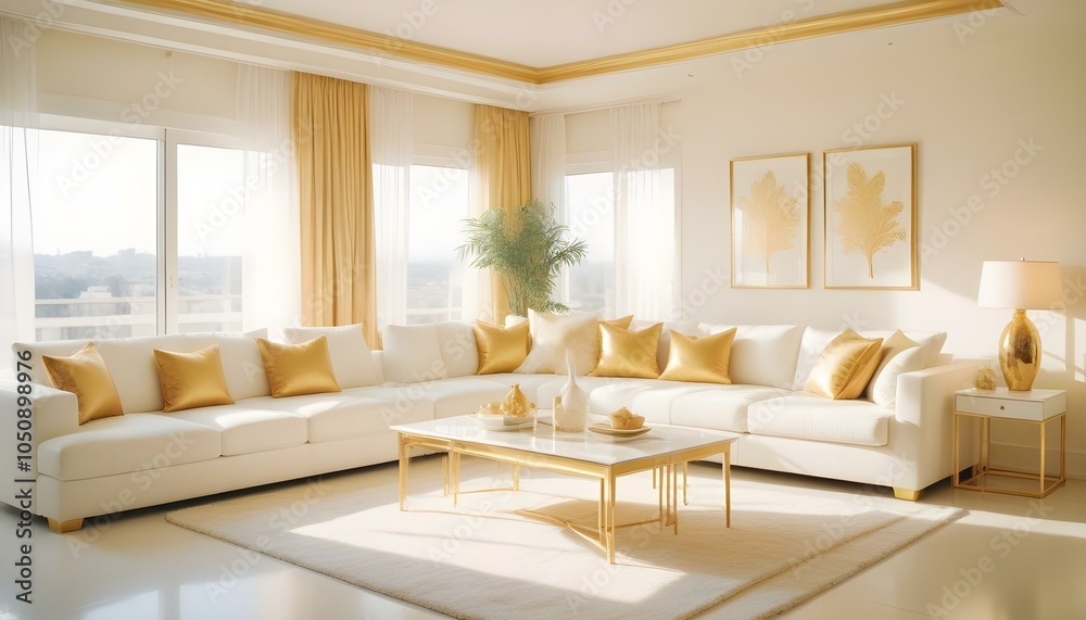 Photo interior modern design room 3d illustration Photo interior modern design room 3d illustration