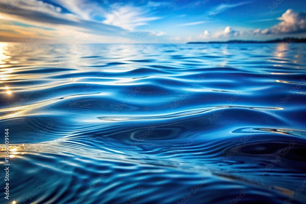 Unusual textures on water surface with leading lines Unusual textures on water surface with leading lines