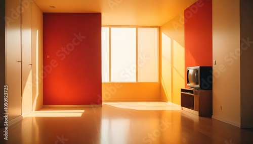 Photo interior modern design room 3d design	
