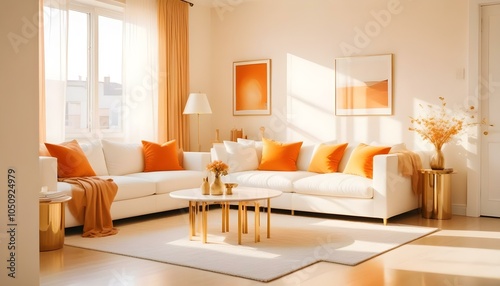 Photo interior modern design room 3d design 