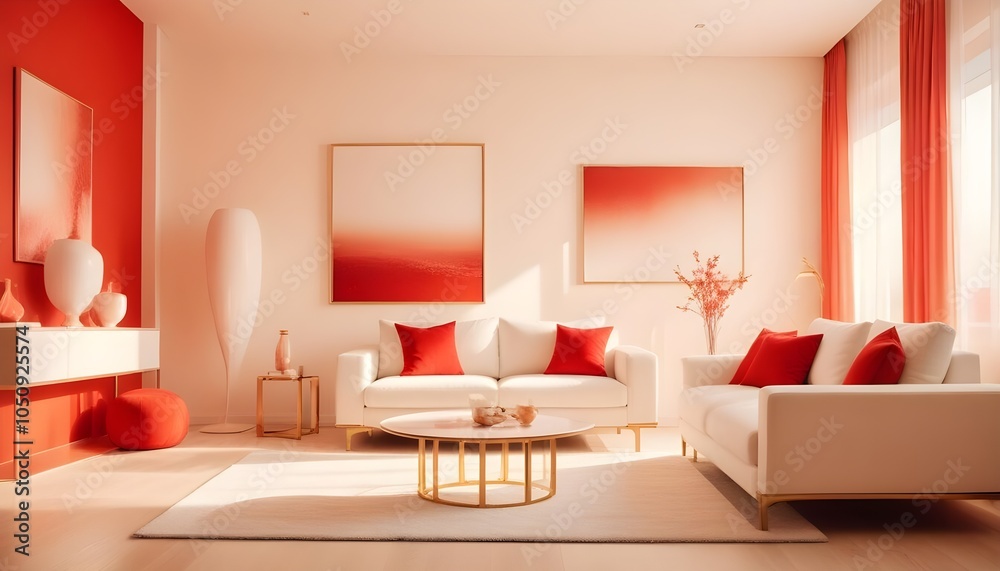 Fototapeta premium Photo interior modern design room 