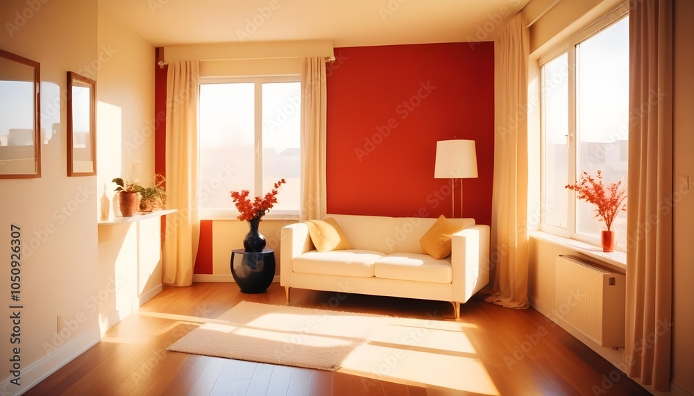 Fototapeta premium Photo interior modern design room 