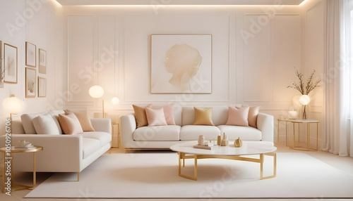 Photo interior modern design room
