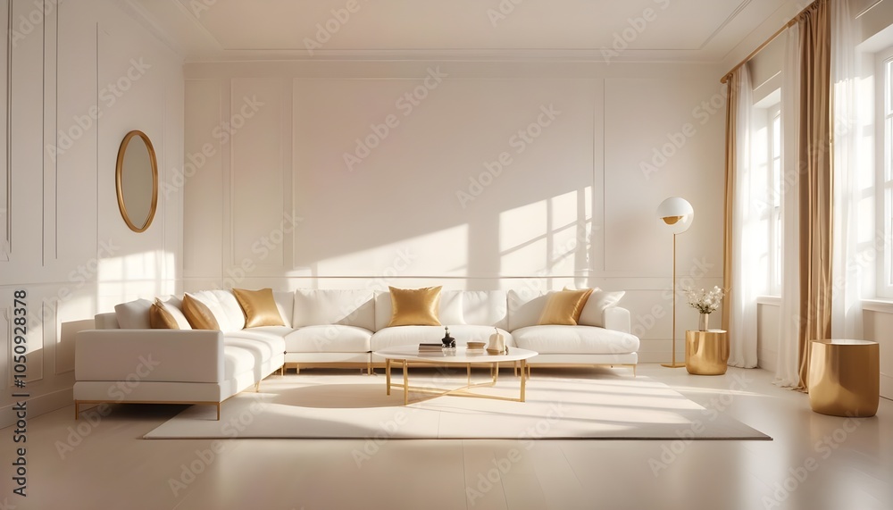 Fototapeta premium Photo interior modern design room