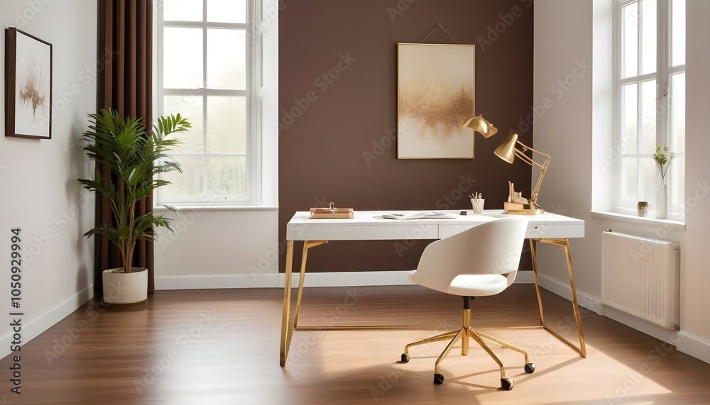 Fototapeta premium Photo interior modern design room 3d design 