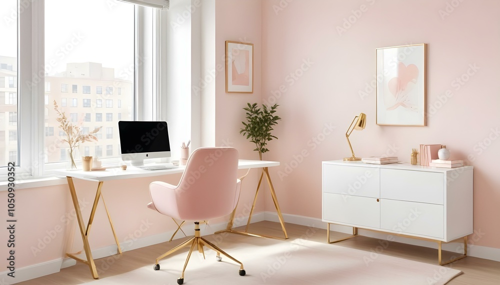 Fototapeta premium Photo interior modern design room 3d design 