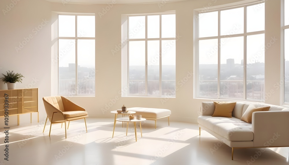 Fototapeta premium Photo interior modern design room 