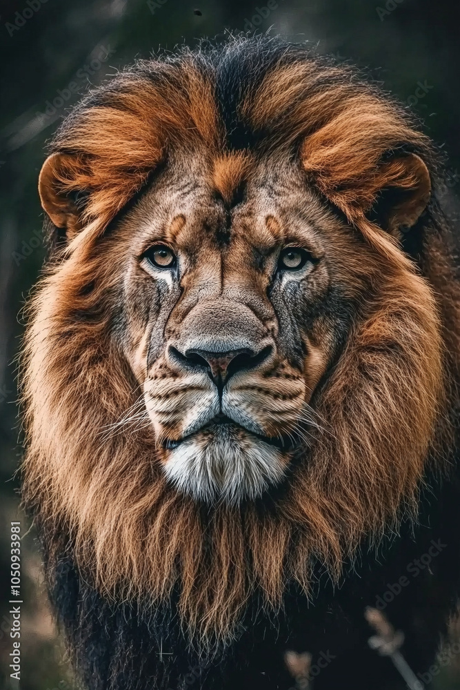Fototapeta premium portrait of a lion