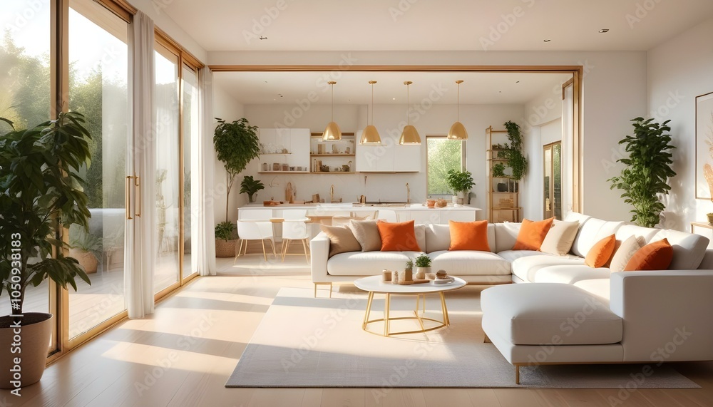 Photo interior modern design room 3d design Photo interior modern design room 3d design