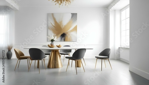 Wallpaper Mural Photo interior modern design room 3d design Torontodigital.ca