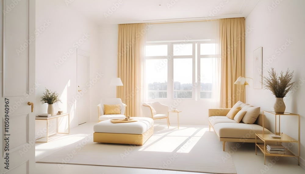 Fototapeta premium Photo interior modern design room