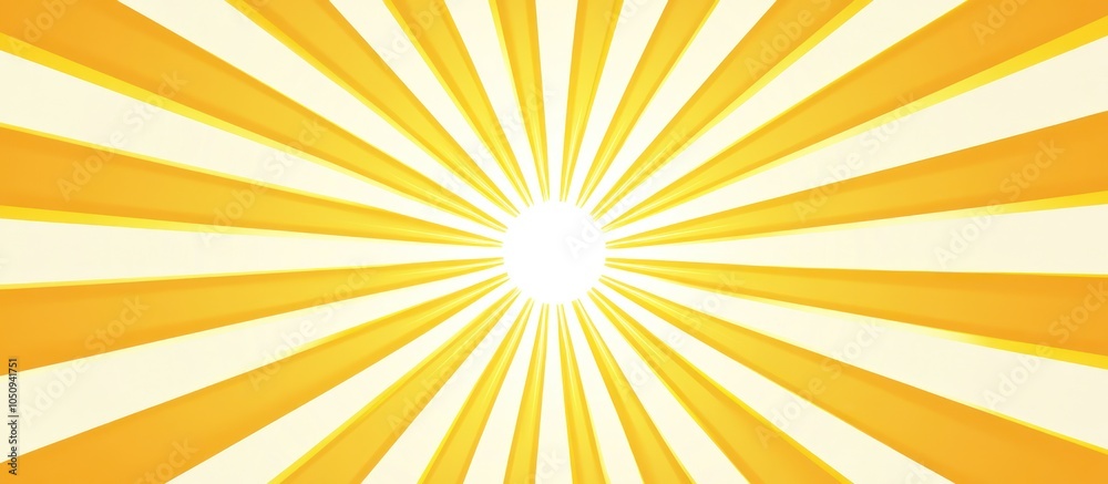Bright Yellow Sunburst Background Bright Yellow Sunburst Background