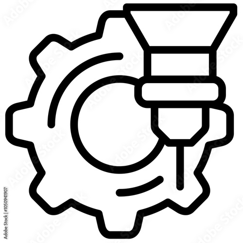 Milling Machine Icon