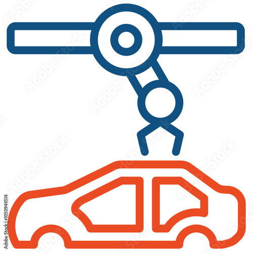 Car Factory Icon