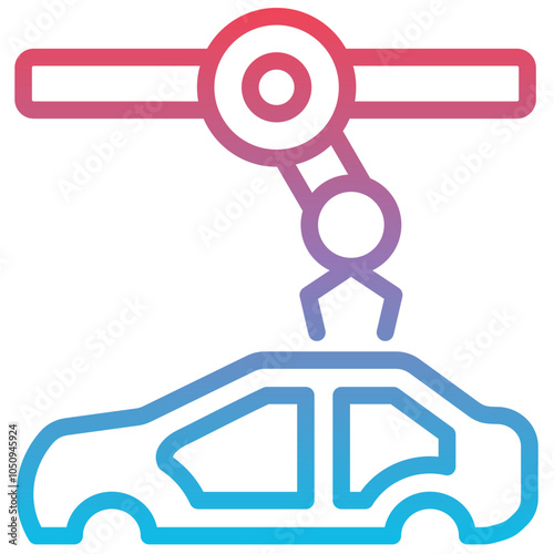 Car Factory Icon