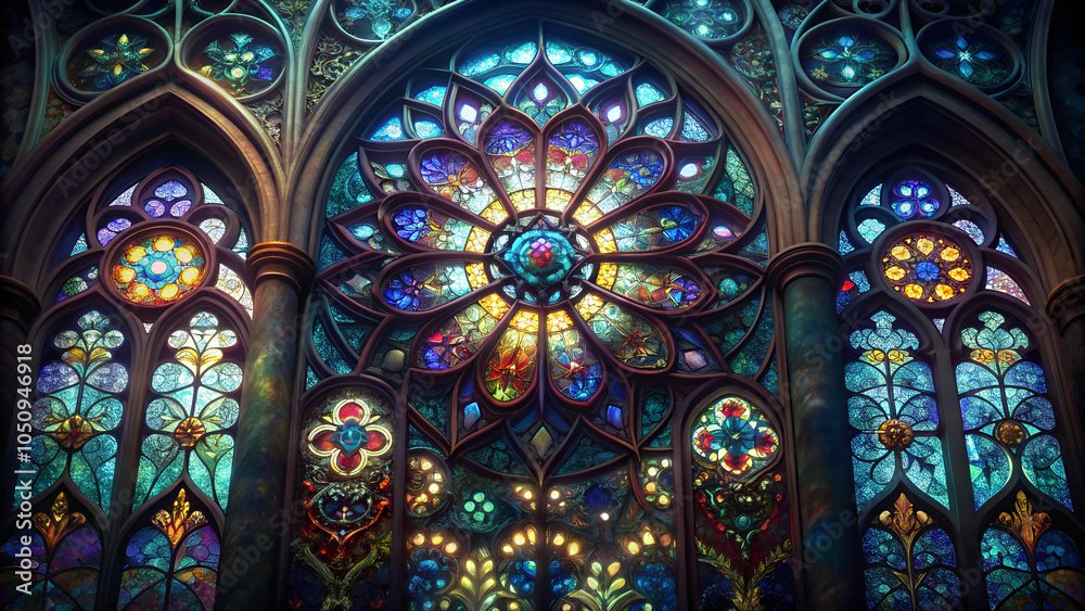 Dark stained glass patterns Dark stained glass patterns