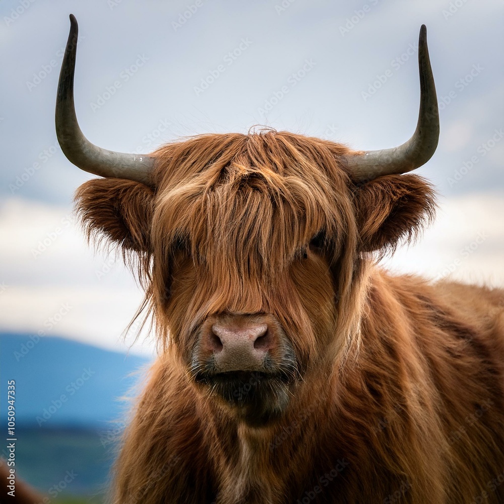 highland cattle close up highland cattle close up