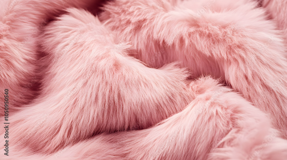 Soft pink fur texture creating cozy and inviting atmosphere Soft pink fur texture creating cozy and inviting atmosphere