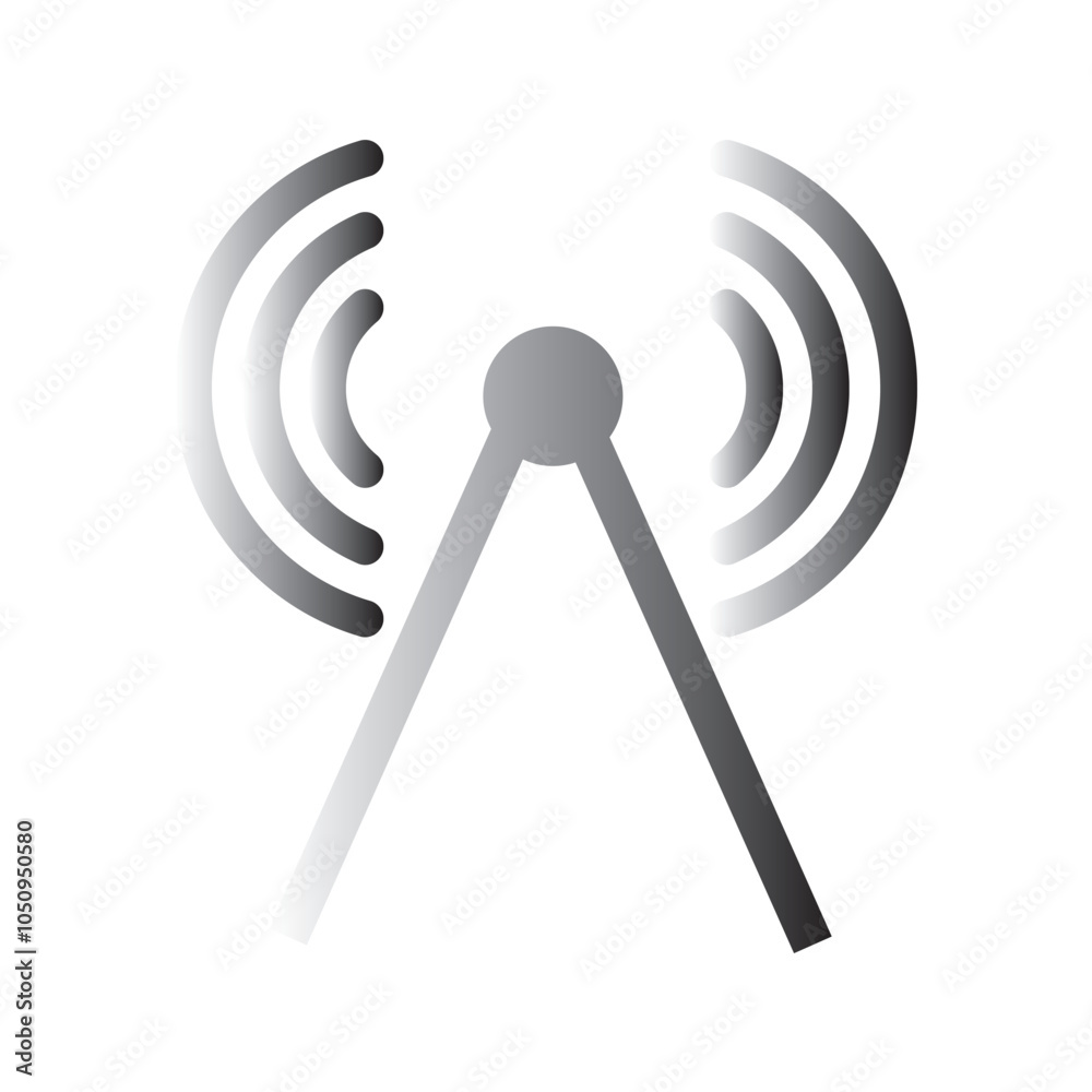 Radio tower icon. flat design transmitter antenna vector. Radio tower icon for website design and development. Radio tower icon. flat design transmitter antenna vector. Radio tower icon for website design and development.