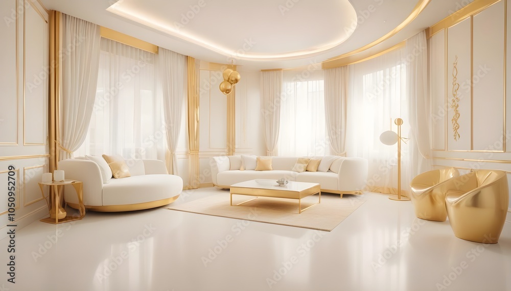 Photo interior modern design room 3d design Photo interior modern design room 3d design