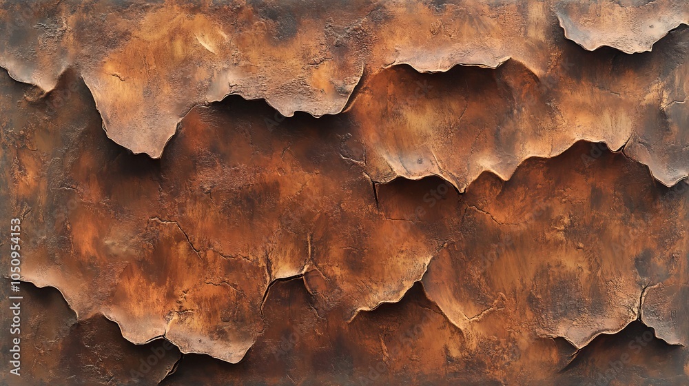 Rusted metal surface image, showcasing corrosion from moisture that creates rough, oxidized patterns Rusted metal surface image, showcasing corrosion from moisture that creates rough, oxidized patterns