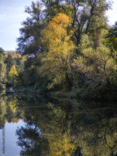 Autumn Landscape of Pancharevo lake, Bulgaria