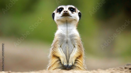 Wallpaper Mural Curious Meerkat Watching Its Surroundings Torontodigital.ca