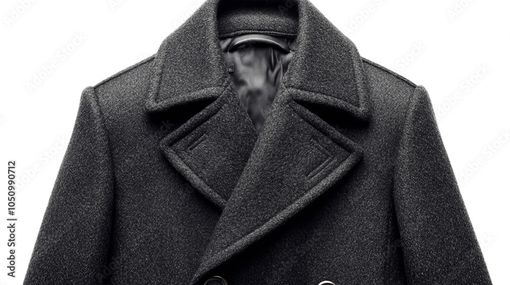 leather jacket isolated on transparent background