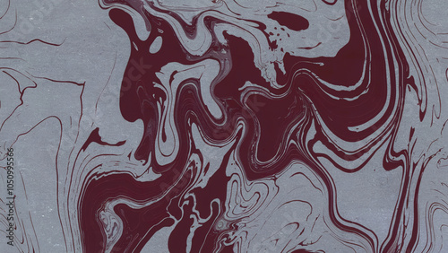 texture of water marbling with a deep burgundy color. swirl pattern with a dark burgundy color and a lighter burgundy hue. 