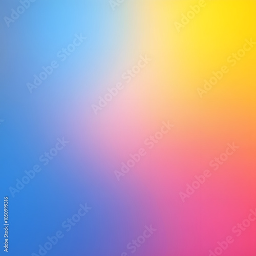  Create a PowerPoint slide background that uses a blue-pink-yellow gradient to keep the audience engaged and visually stimulated created with generative Ai photo