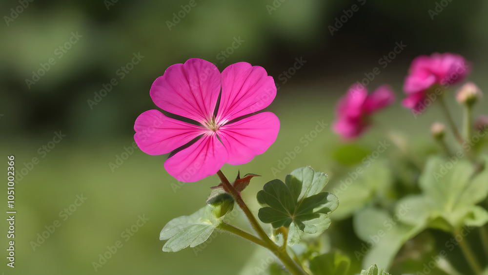 Fototapeta premium pink and white flowers