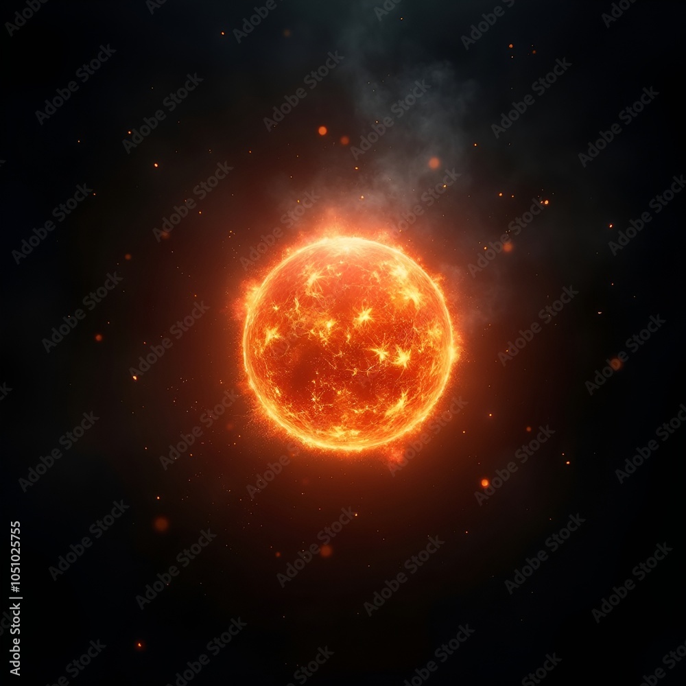 Obraz premium lightning flash light, generate, AI