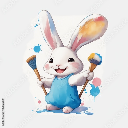 rabbit vector