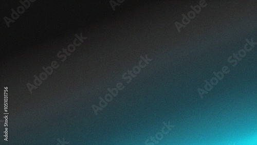 Green grainy noisy color gradient banner, dark textured poster header cover backdrop design