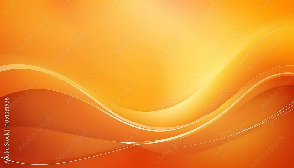 Fototapeta premium abstract orange wave background
