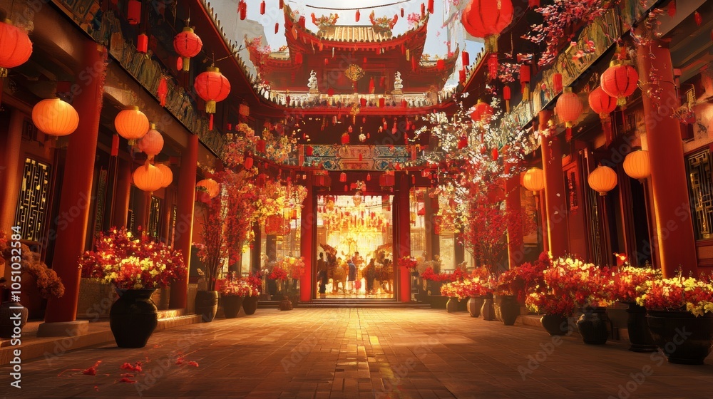 Obraz premium Chinese New Year Festival