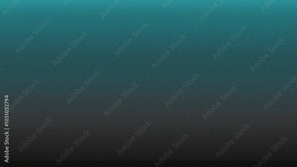 Obraz premium Green grainy gradient abstract background, noise texture effect, banner poster header design
