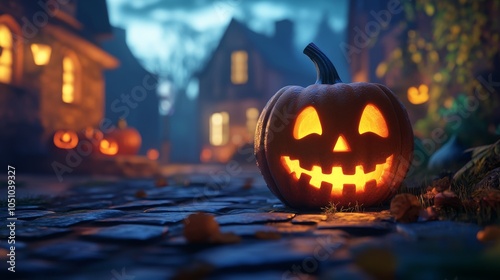 This is an holloween 3D illustration mostly suitable as wallpaper for your desktop and for your home.